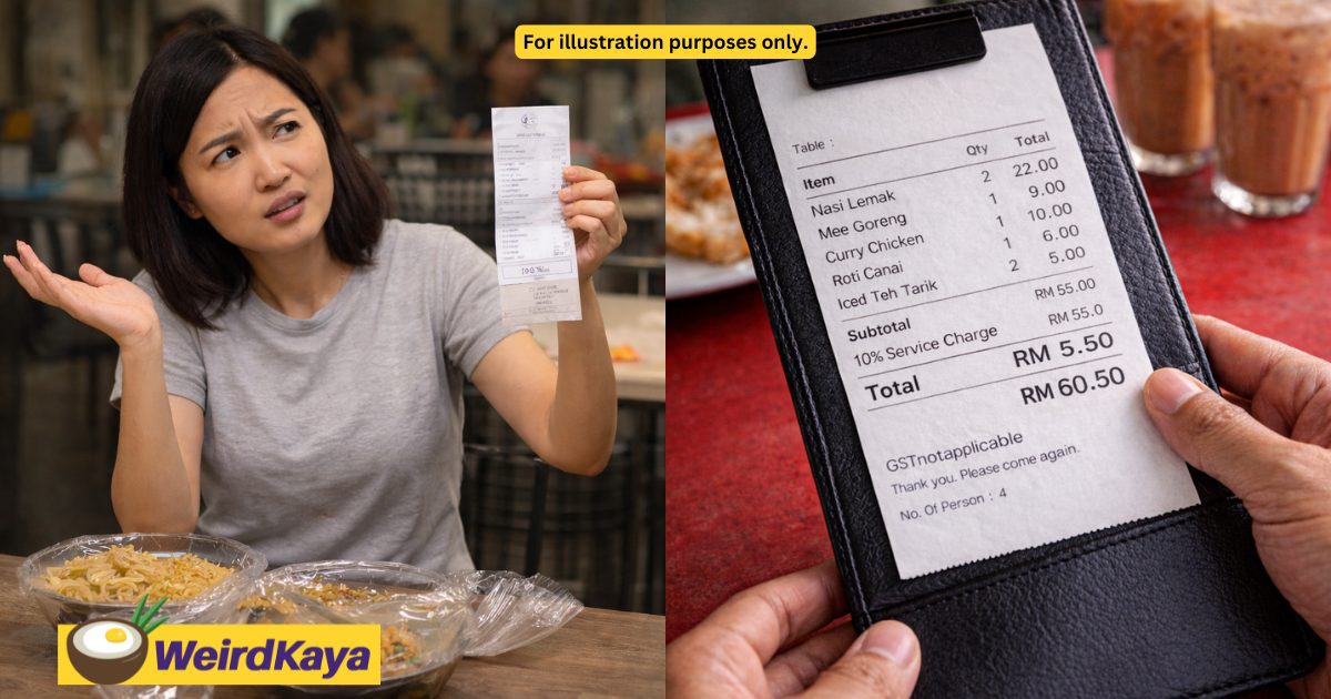 ‘What Service Are We Paying For?’ – M’sians Question 10% Charge At Self-Service Cafés | WeirdKaya