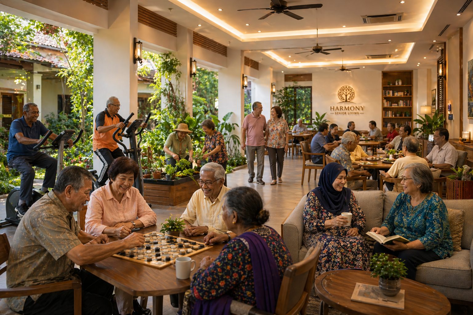  wk old folks in old folks home 