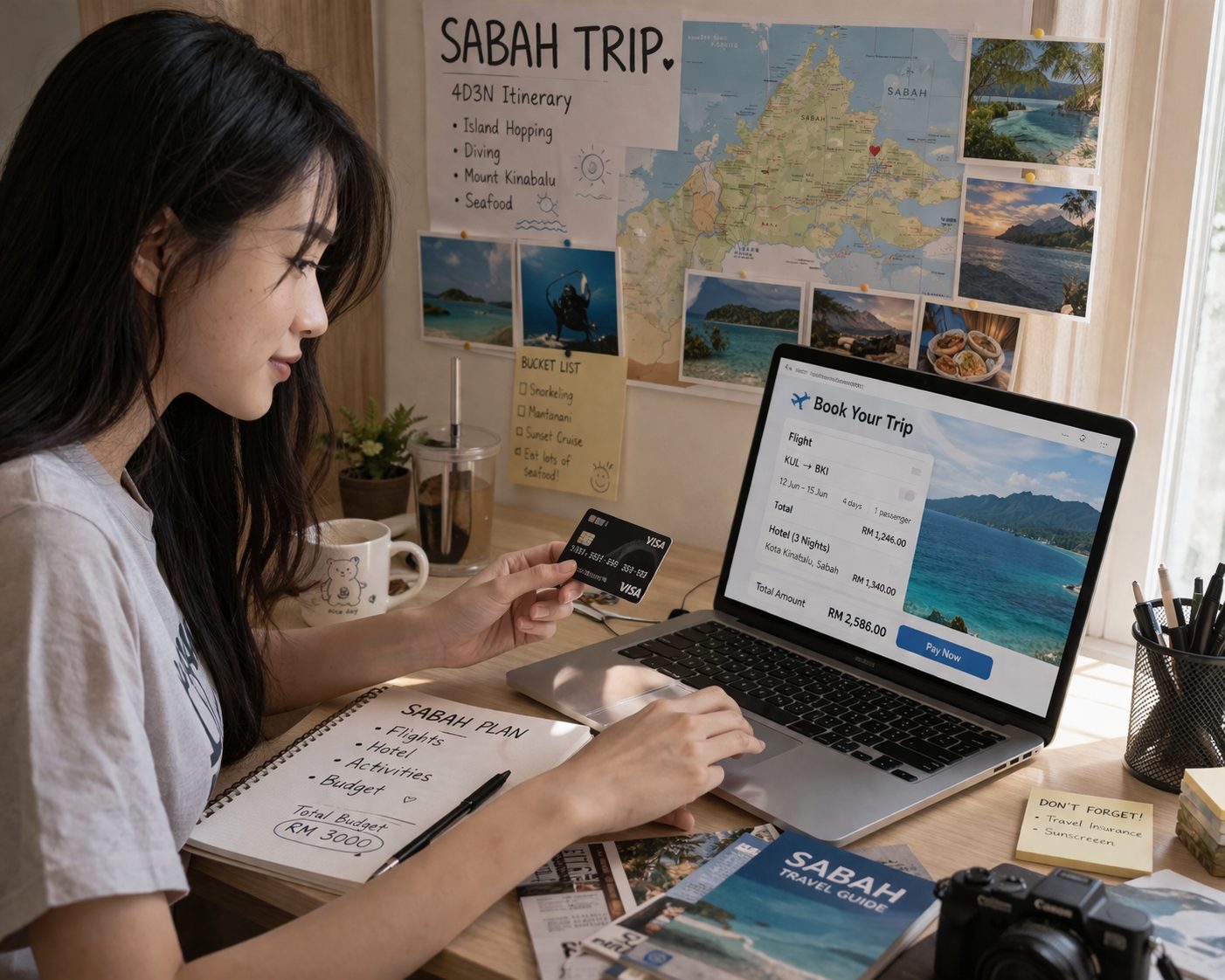  wk planning trip for friend 