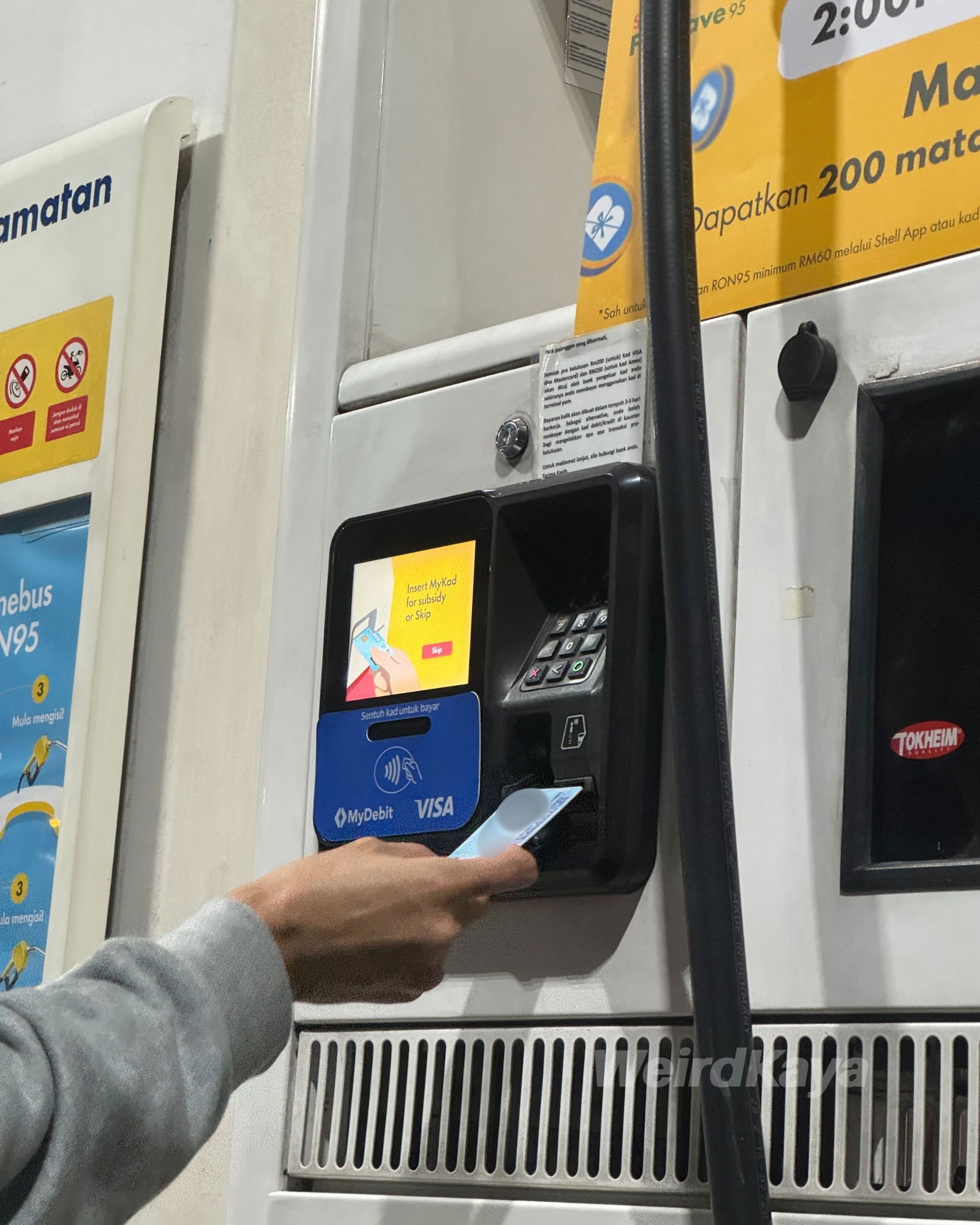 wk using mykad for subsidy