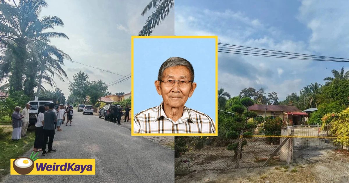 85yo M’sian Man Dies After Thief Breaks Into Home, Attacks Him & Wife In The Dark | WeirdKaya