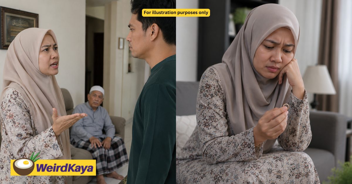 M’sian Man Seeks Divorce After Wife Refuses To Live Under Same Roof With His Father | WeirdKaya