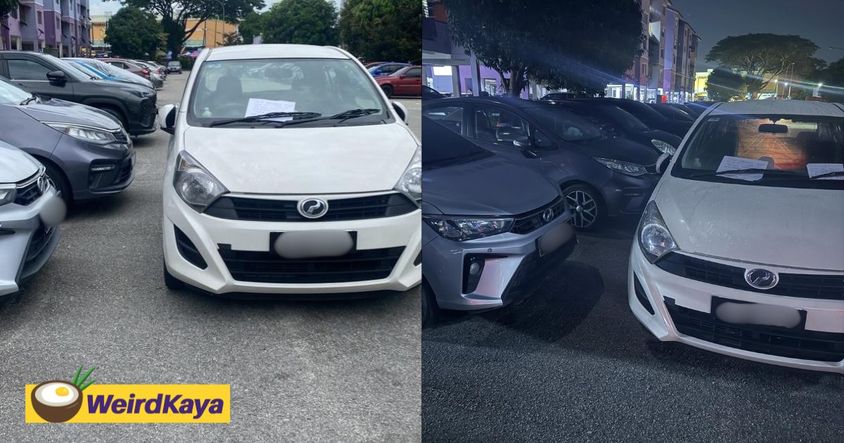 M'sian Forced To Spend RM53 On E-Hailing Ride To & From Work As Car Was Blocked For 10 Hours