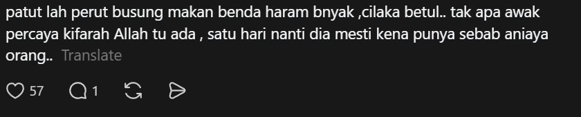 wk comment on rider stealing food ( )