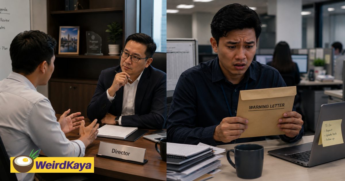 M’sian Gets Warning Letter After Voicing Unhappiness Over Job To SG Boss During 1-On-1 Session | WeirdKaya