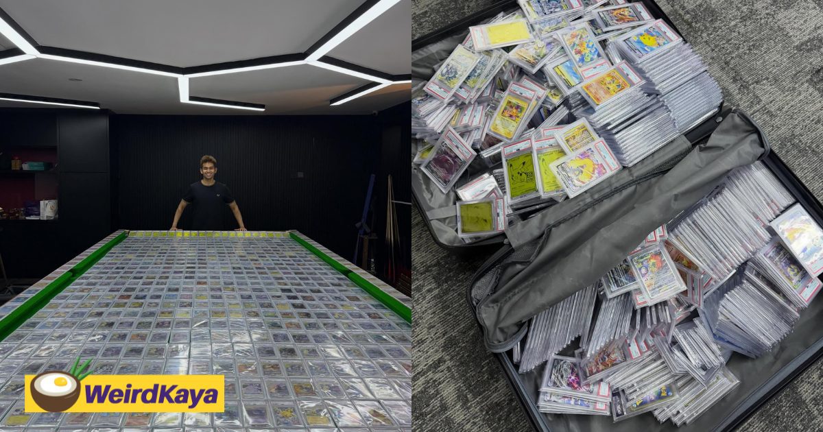 This M’sian Collector Is Selling Part Of His Pokémon Card Collection For RM4.44mil | WeirdKaya