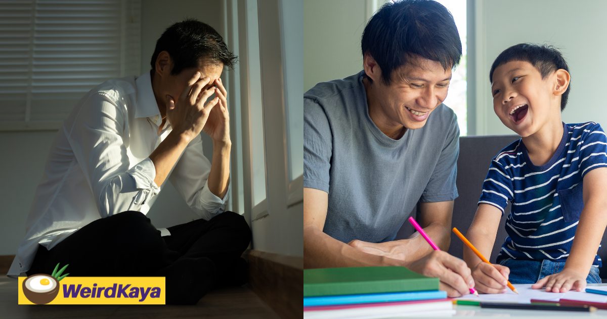 M’sian Dad Says He Quietly Swallows His Emotions Every Day So His Kids Won’t Grow Up In Chaos | WeirdKaya