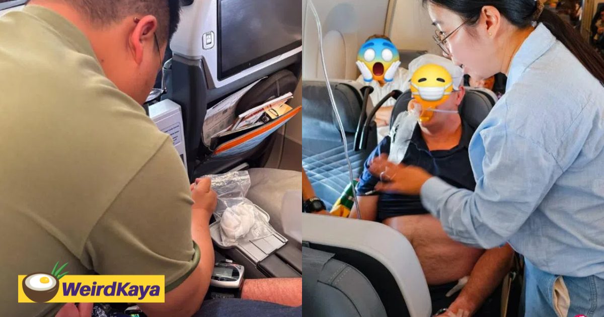 M’sian Doctor Couple Saves Passenger From Allergic Shock Mid-Flight, Prevents Emergency Landing | WeirdKaya