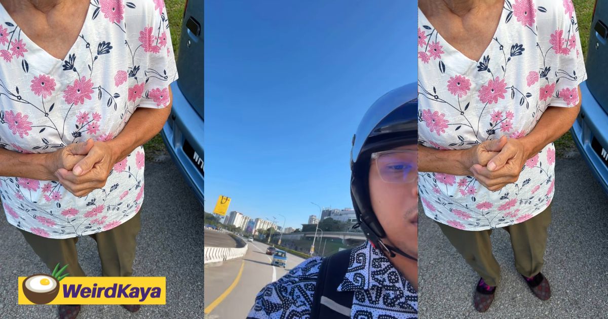 M’sian Man Helps Stranded Aunty Who Cried After Entering Wrong Route & Had No Money For Toll | WeirdKaya