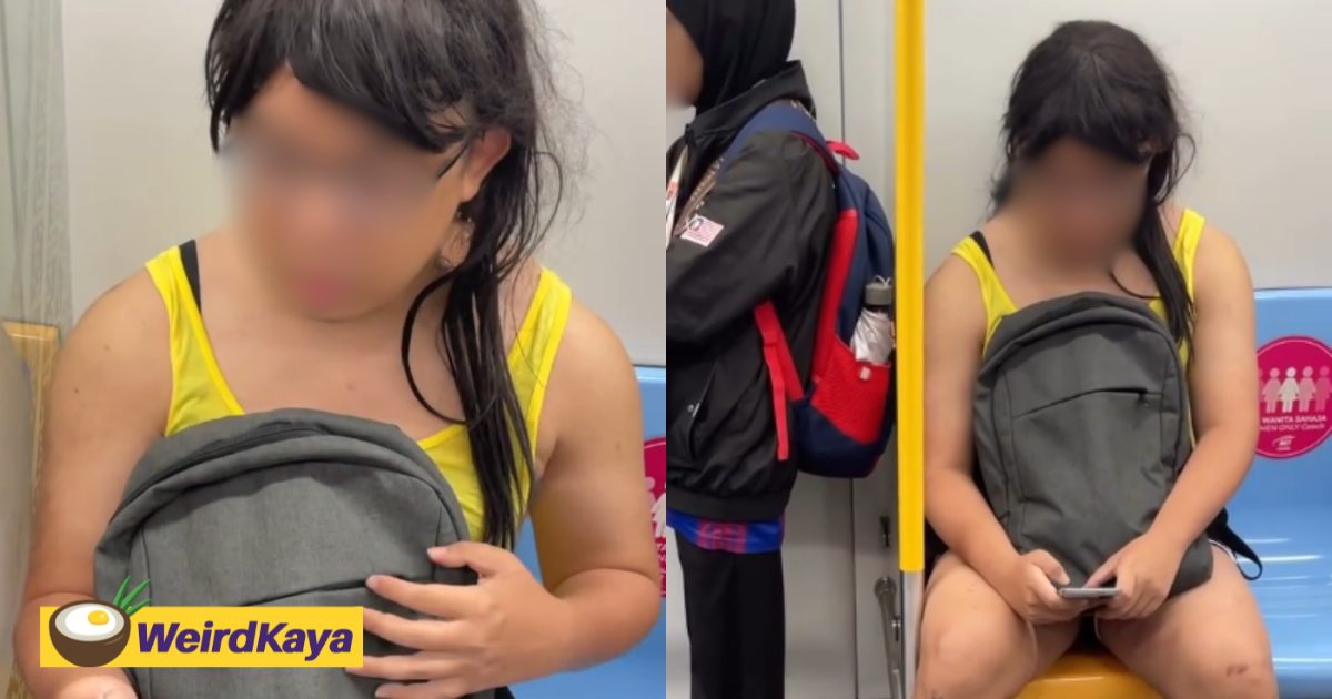 M’sian Spots Man In Women’s Attire Acting Suspiciously Inside Women-Only MRT Coach | WeirdKaya
