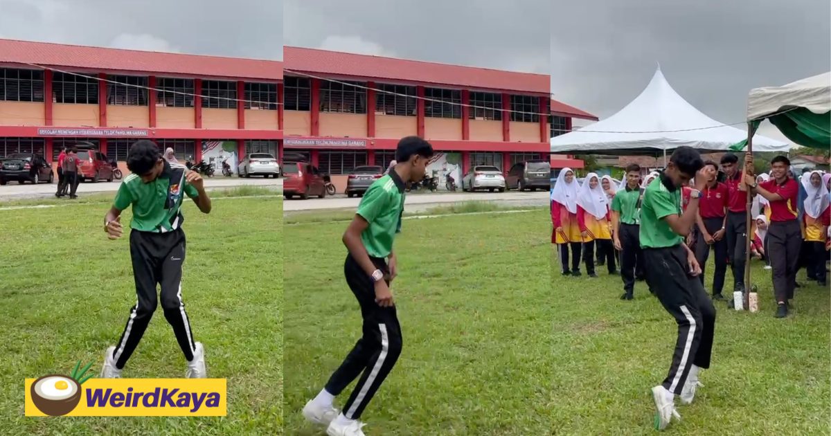 M’sian Student Amazes Teachers, Schoolmates & Netizens With Michael Jackson Moves | WeirdKaya