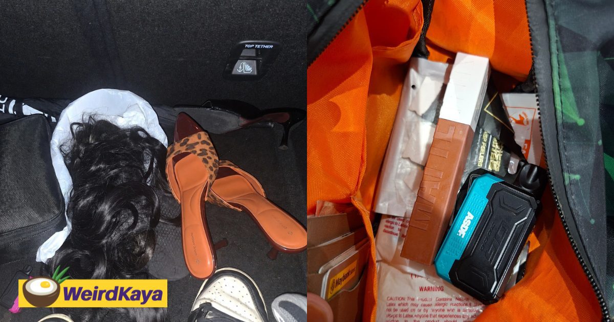 M’sian Woman Left Confused After Finding Lipstick In Husband’s Bag, Later Discovers Heels & Wig In His Car Boot | WeirdKaya