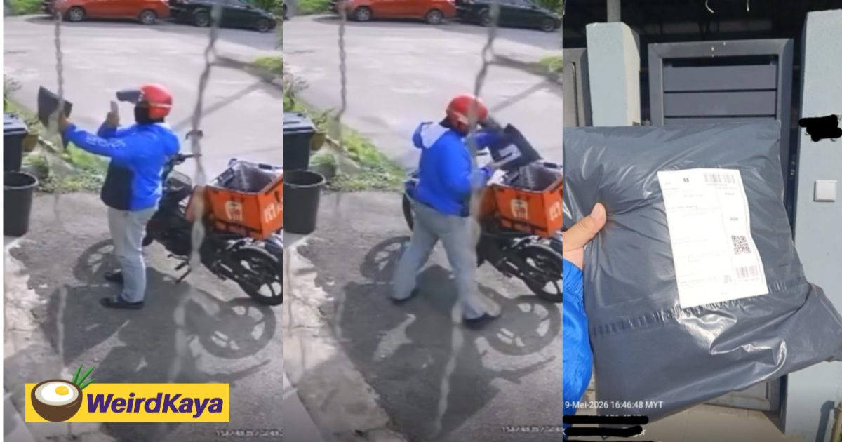 M’sian Woman Says Deliveryman Took Her Parcel After Photographing It As Proof Of Delivery | WeirdKaya