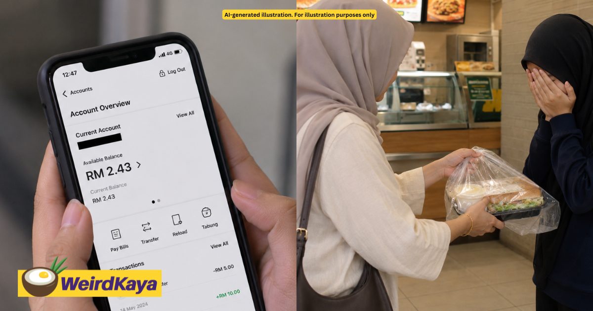 M’sian Woman Spots Teen With Only RM2.43 In Her Bank Account, Buys Her A Meal & Leaves Her In Tears | WeirdKaya