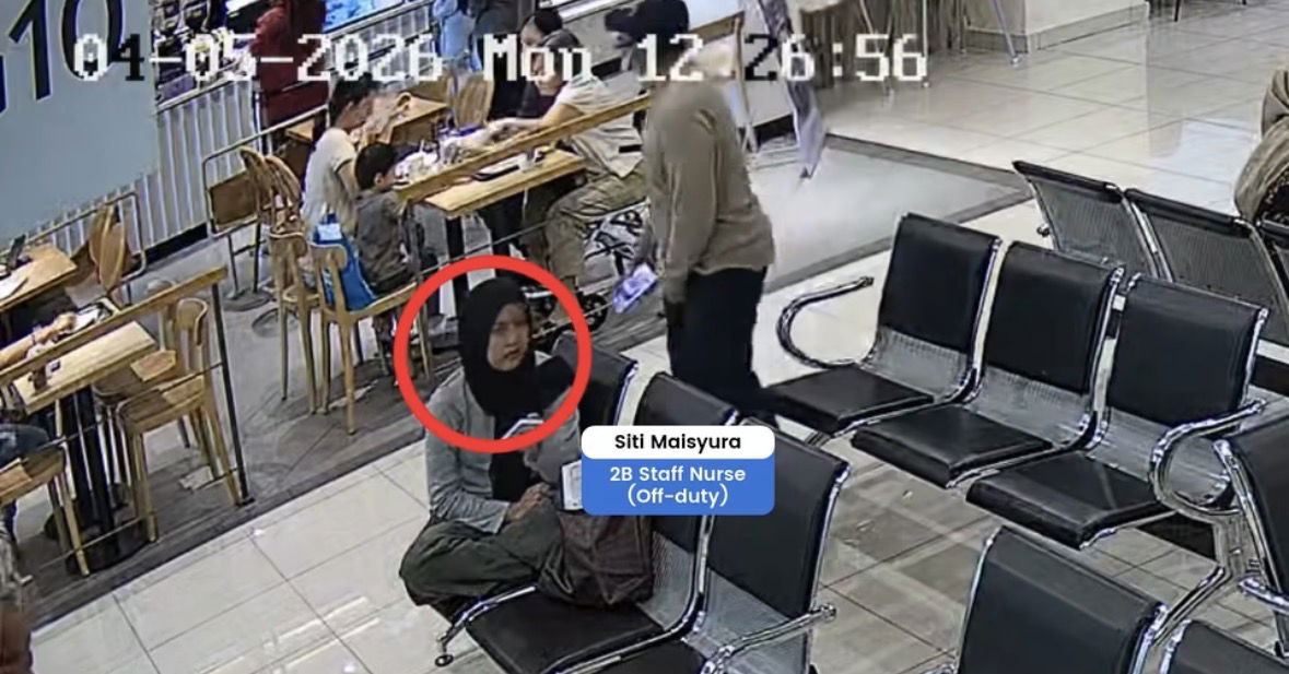 “Off Duty” But Still Saved A Life — M’sian Nurse Rushes To Help Woman Choking At Ipoh Hospital Café