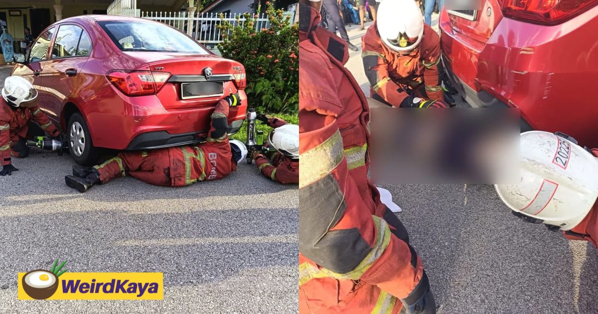 67yo M’sian Man Crushed By His Own Car After He Failed To Pull The Handbrake | WeirdKaya