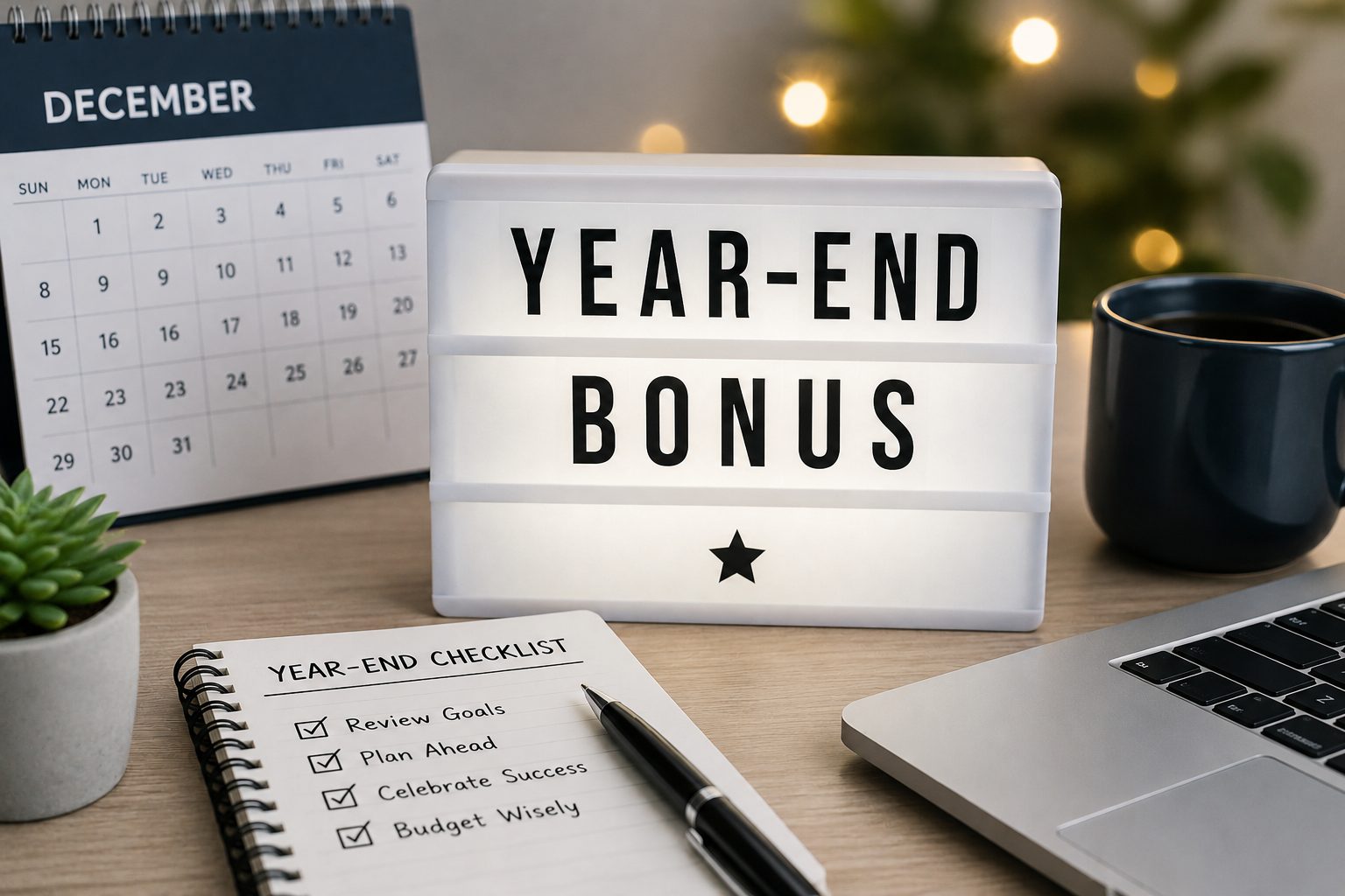  wk year end bonus celebration workspace 