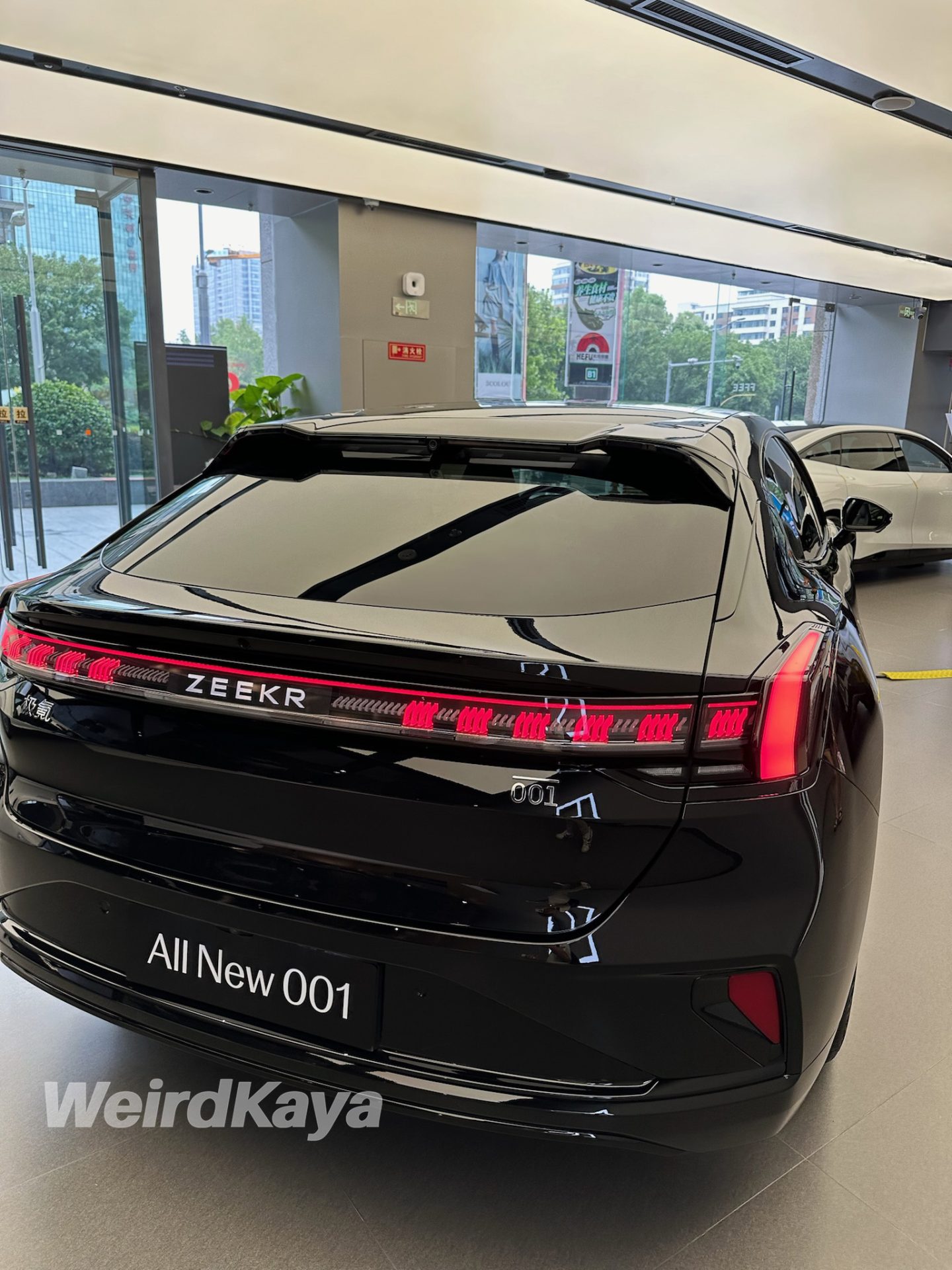  wk zeekr ev car china 