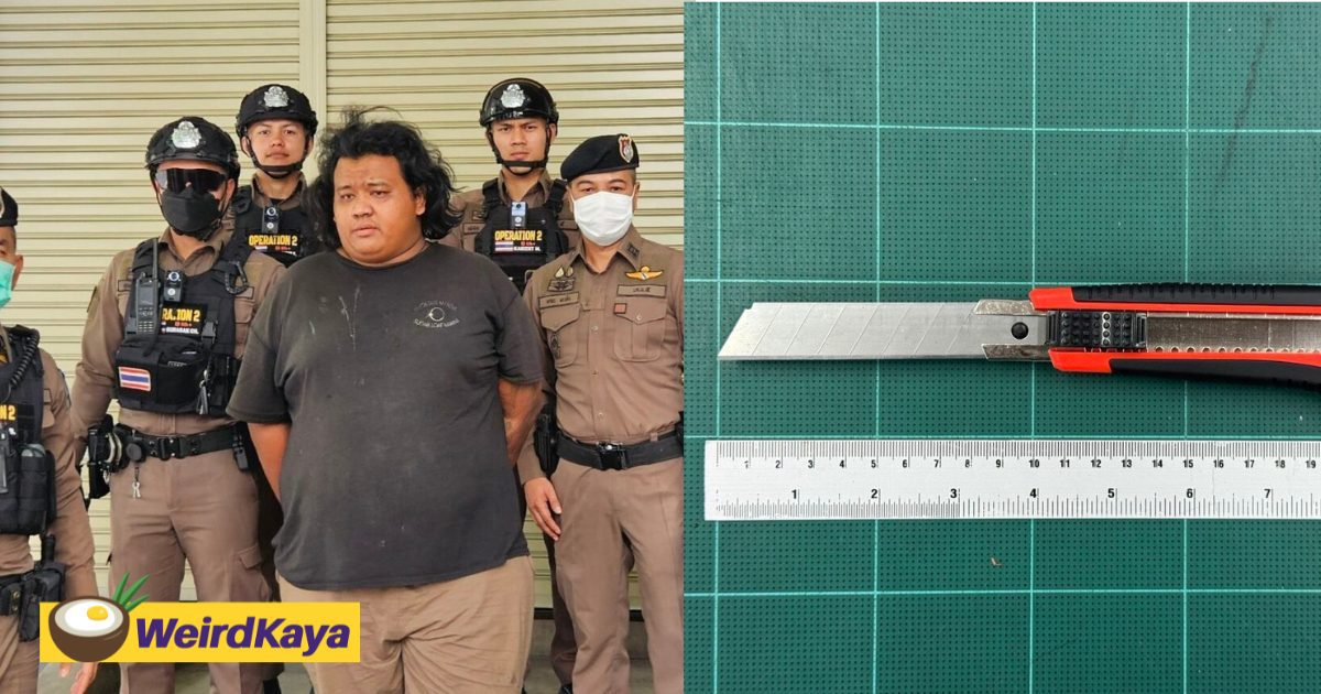 120kg Man Slashes Woman In Bangkok, Allegedly Says He “Dislikes Overweight People” | WeirdKaya