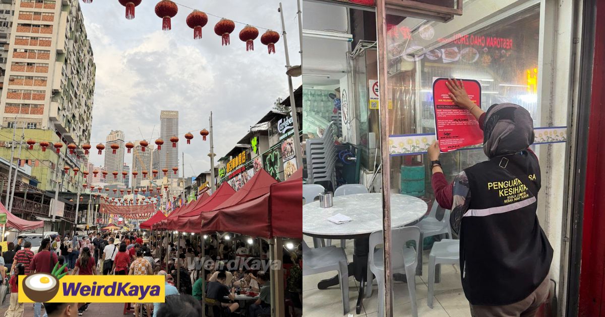 DBKL Orders 6 Eateries At Jalan Alor To Close Over Poor Hygiene | WeirdKaya