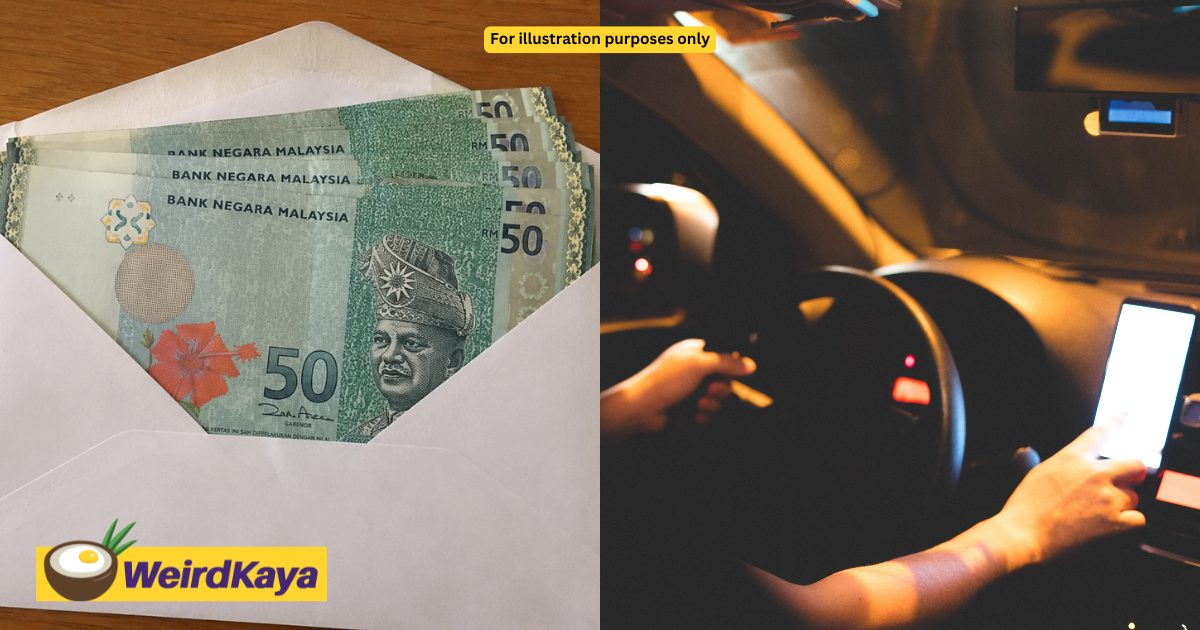 Indonesian Woman Praises M’sian E-Hailing Driver Who Drove 1 Hour To Return RM300 She Lost | WeirdKaya