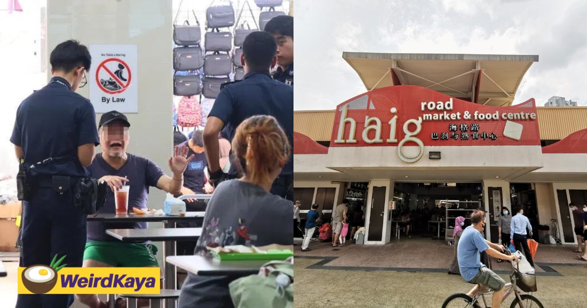 Diners Allegedly Throw Porridge, Drinks At Each Other Over Seats At S’pore Food Court | WeirdKaya