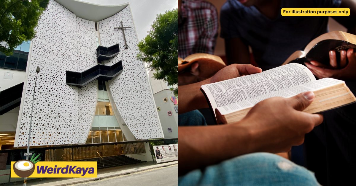 M’sian Man Slaps Churchgoers In S’pore After He Was Stopped From Taking Bible For Free | WeirdKaya
