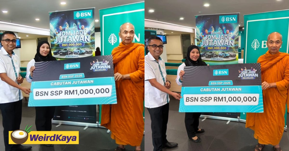 73yo M’sian Monk Wins RM1mil In Lucky Draw, Making It His First Ever Win | WeirdKaya