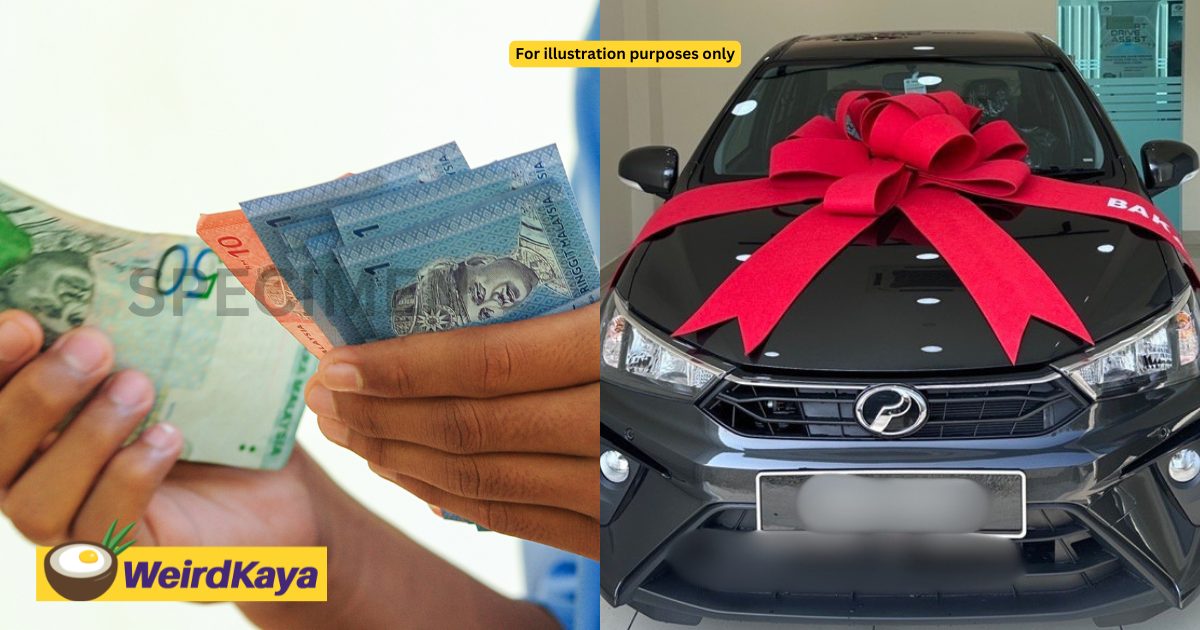wk m’sian earning rm . k opts for perodua bezza, netizens say cars don’t have to be a status symboll