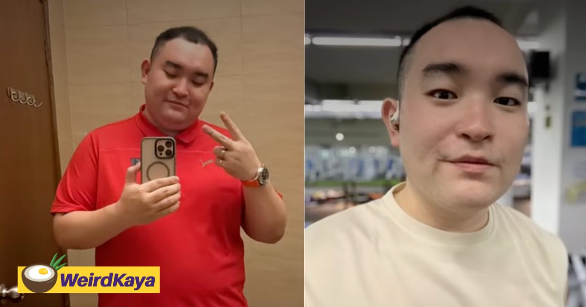 M’sian Man Who Once Weighed 130KG Shares How He Lost 34KG Without Giving Up Mamak Food | WeirdKaya