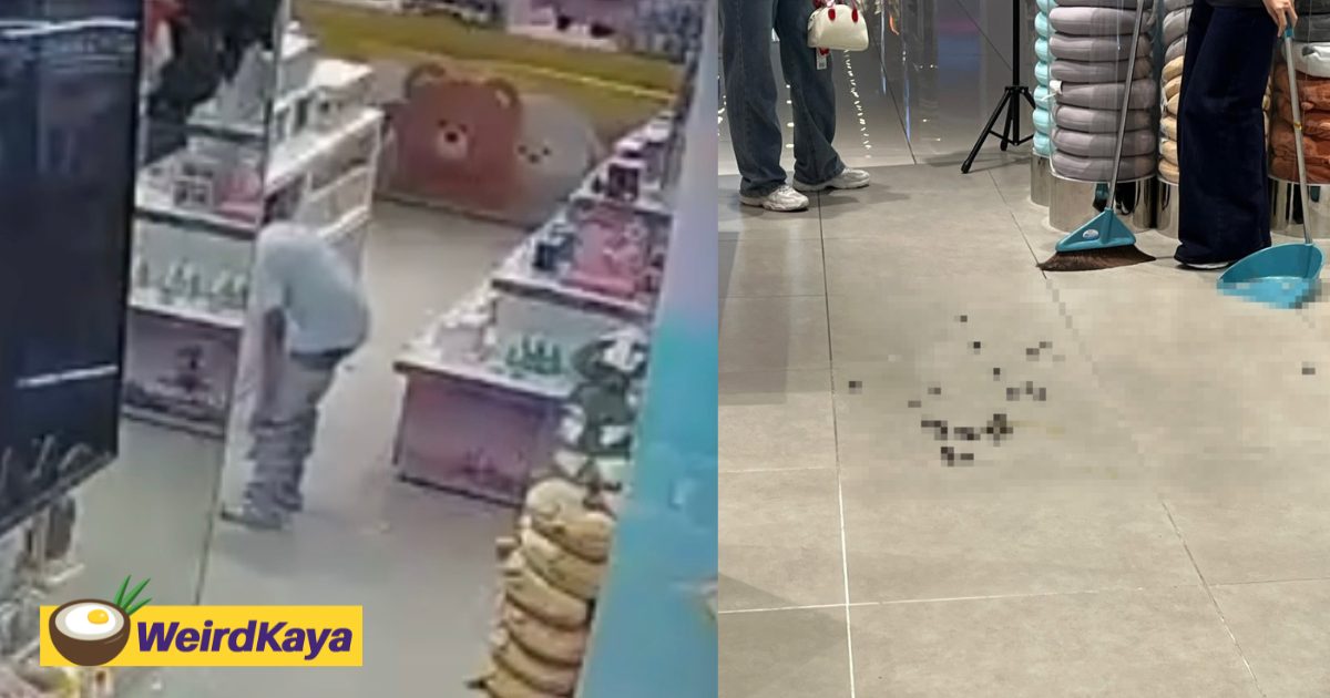 M’sian Retail Staff Upset After Child Reportedly Poops & Pees In Store, Parent Leaves Without Apologising | WeirdKaya