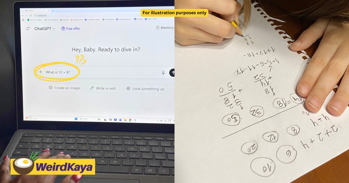 M’sian Students Unable To Solve Basic Math Questions Due To High ChatGPT Usage | WeirdKaya