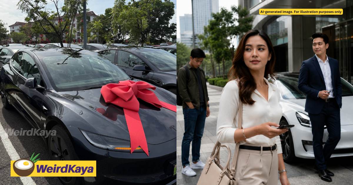 M’sian Woman Dumps BF Who Couldn’t Afford BMW For Boss Who Had Tesla & RM600K House | WeirdKaya