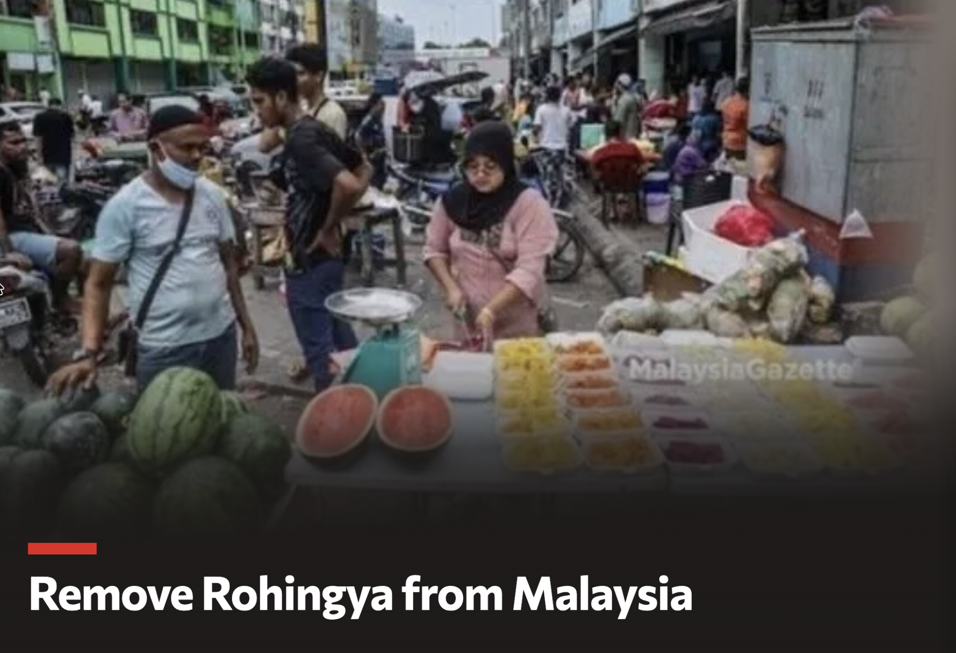  wk rohingya malaysia 