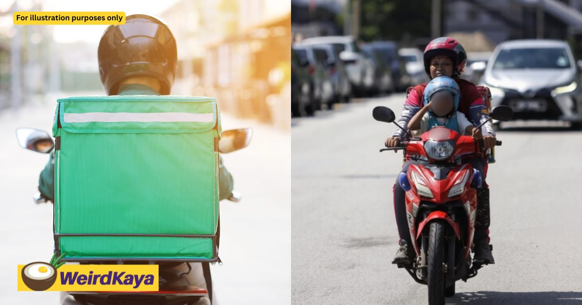 Single M’sian Mum Takes OKU Child With Her On Deliveries As She Couldn’t Find Babysitters To Care For Her | WeirdKaya
