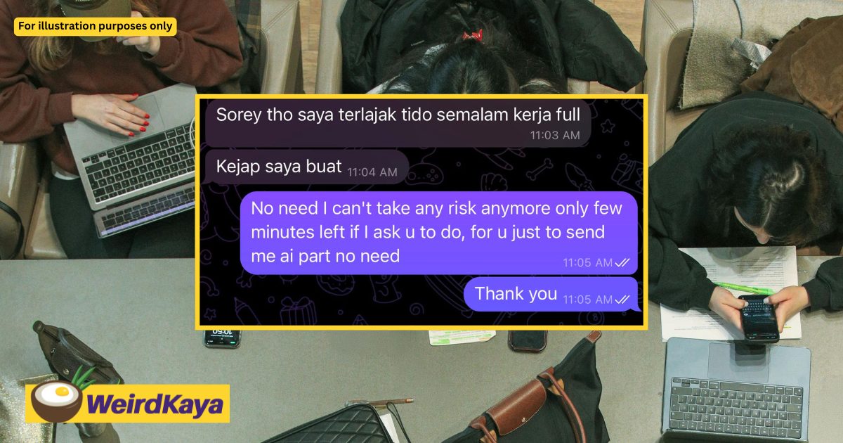 Student Kicks Groupmate Out Of Assignment After He Allegedly Tried To Free Ride Until Submission Day | WeirdKaya