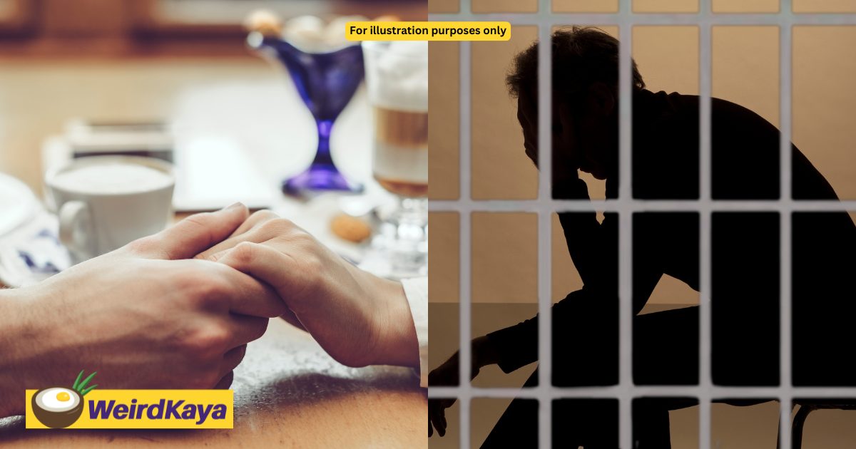M’sian Woman Gets Cosy With Another Man While Her Husband Sits In Jail | WeirdKaya