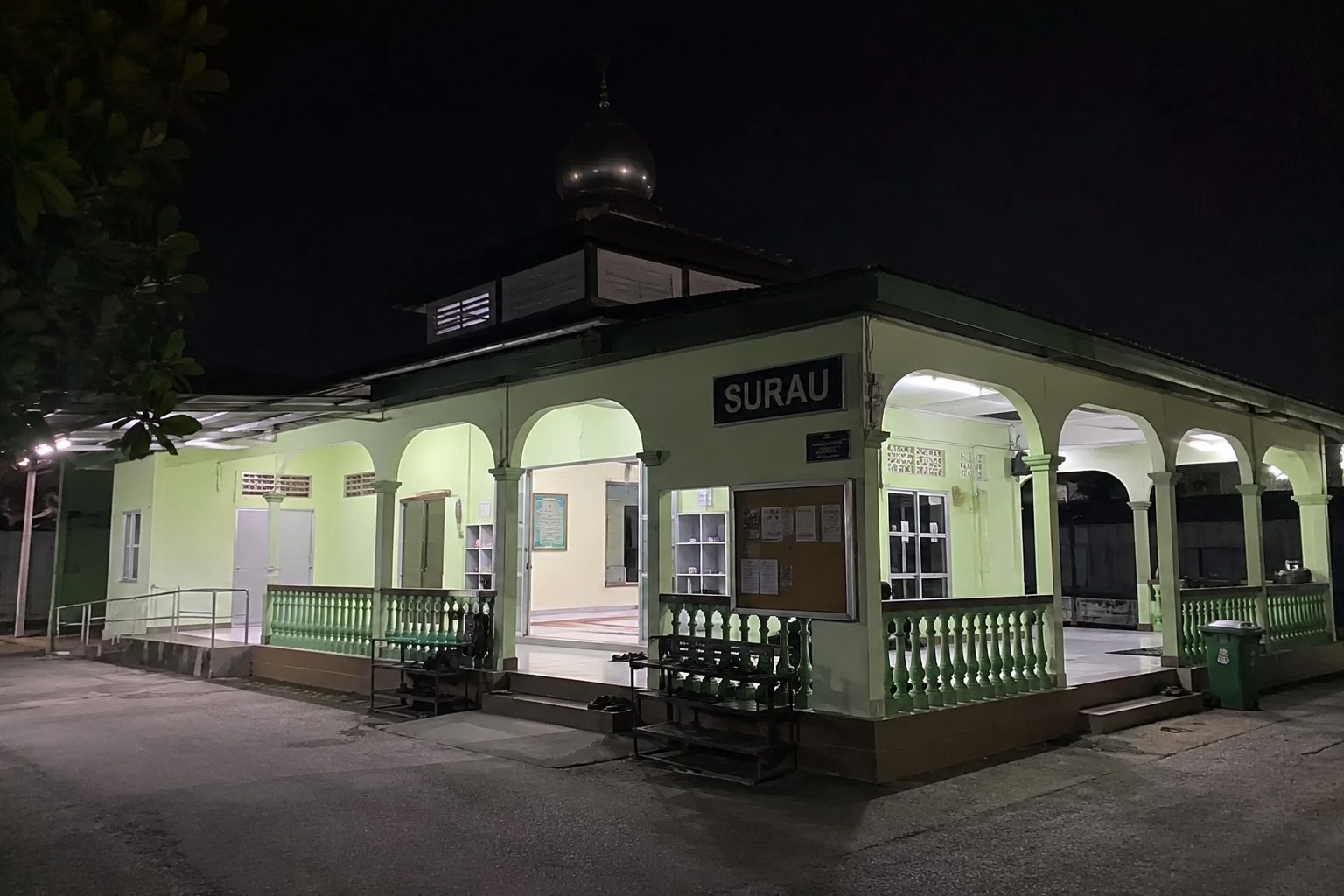  wk surau at night 