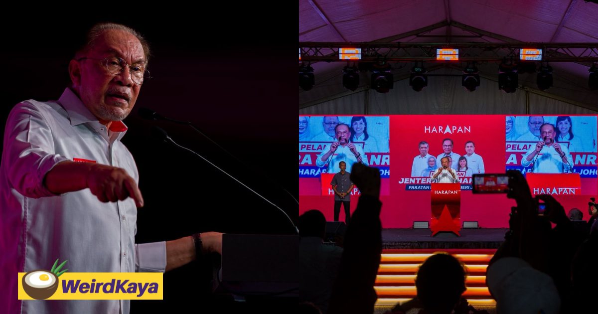 ‘Take The Money, But Vote PH’ – Anwar Tells Johor Voters Ahead Of State Polls | WeirdKaya