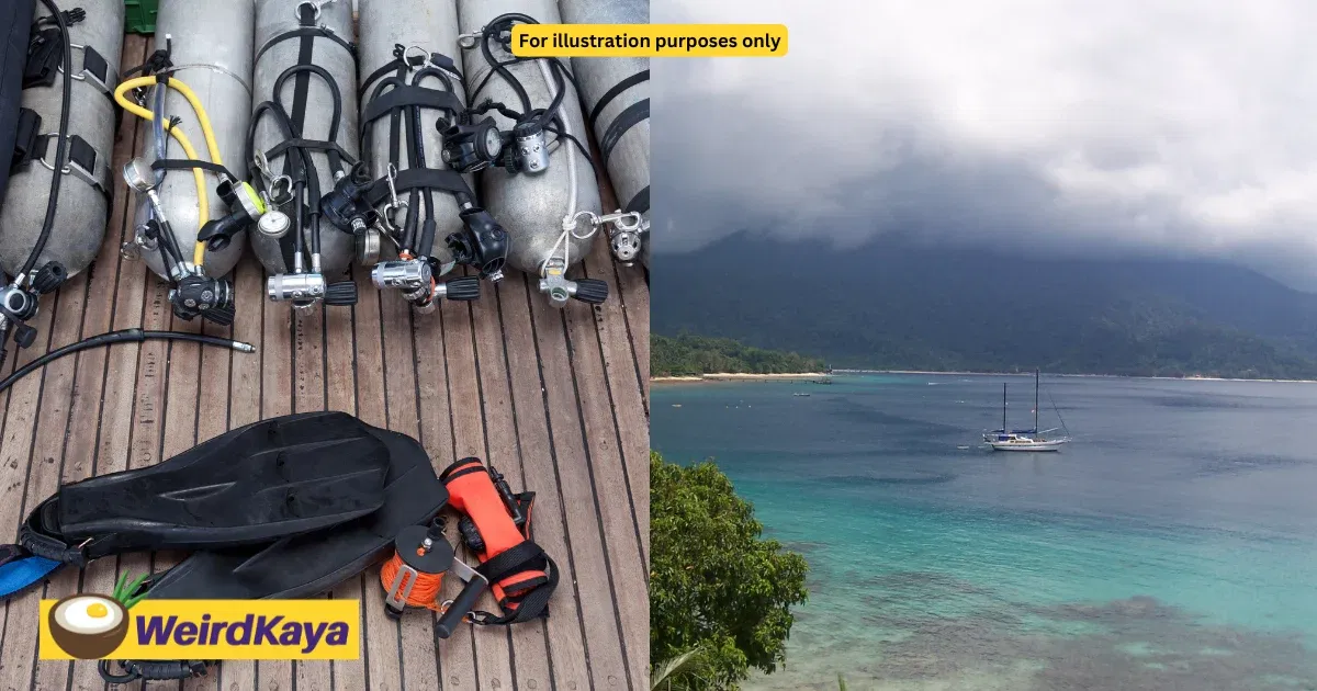 31yo M’sian Diver Dies After Being Separated From Diving Group For 30 Minutes Underwater At Pulau Tioman | WeirdKaya