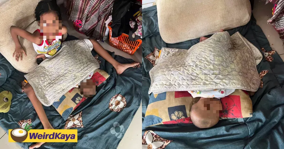 Single Mum Of 5 In S'gor Can't Afford Milk For 3mo Kid, Forced To Feed It 'Teh O' Instead
