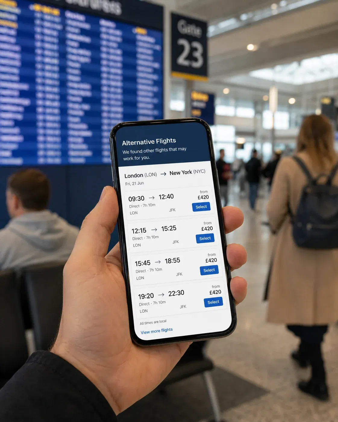  wk airport app amid terminal buzz 