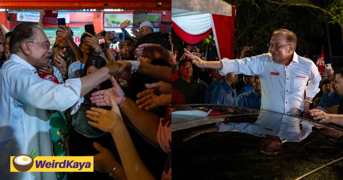 Anwar Says He Hopes M’sians Will Remember Him As A PM Who Cared For All When He Retires | WeirdKaya