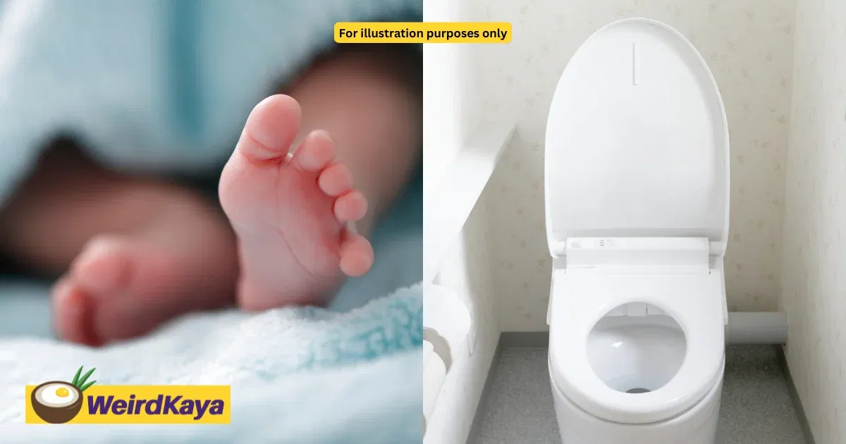 Body Of Baby Girl Found Inside Toilet Bowl In Johor, 19yo Couple Arrested