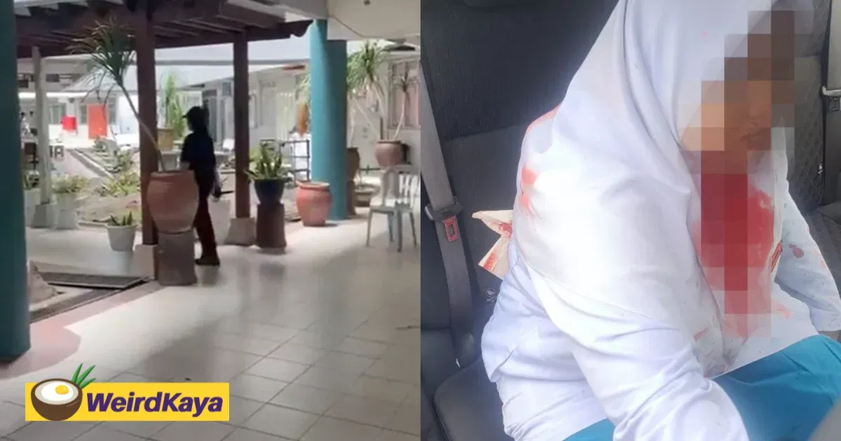 Student Stabbed Over 10 Times In Banting School Attack, Suspect Now In Custody | WeirdKaya