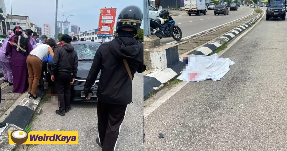 Elderly M’sian Couple Hit By Car While Crossing Road In Melaka, Wife Dies At The Scene | WeirdKaya