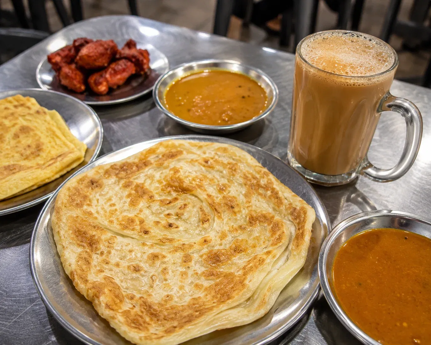 wk flaky roti canai feast