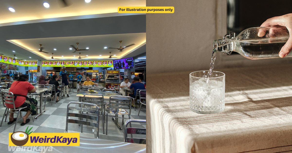 M’sian Eateries Urged To Provide Free Drinking Water To Curb Sugar Consumption | WeirdKaya
