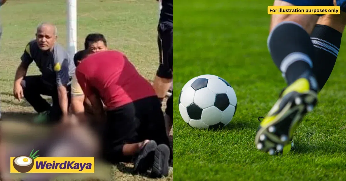 M’sian Man Collapses, Dies While Acting As Goalkeeper For Football Match | WeirdKaya