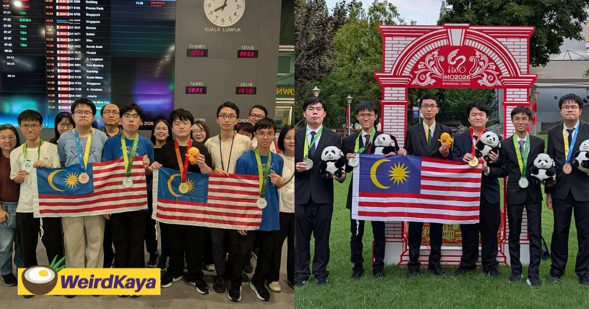 Malaysia’s Maths Geniuses Break Into World’s Top 20 At Mathematical Olympiad, Win 1 Gold & 3 Silver Medals | WeirdKaya